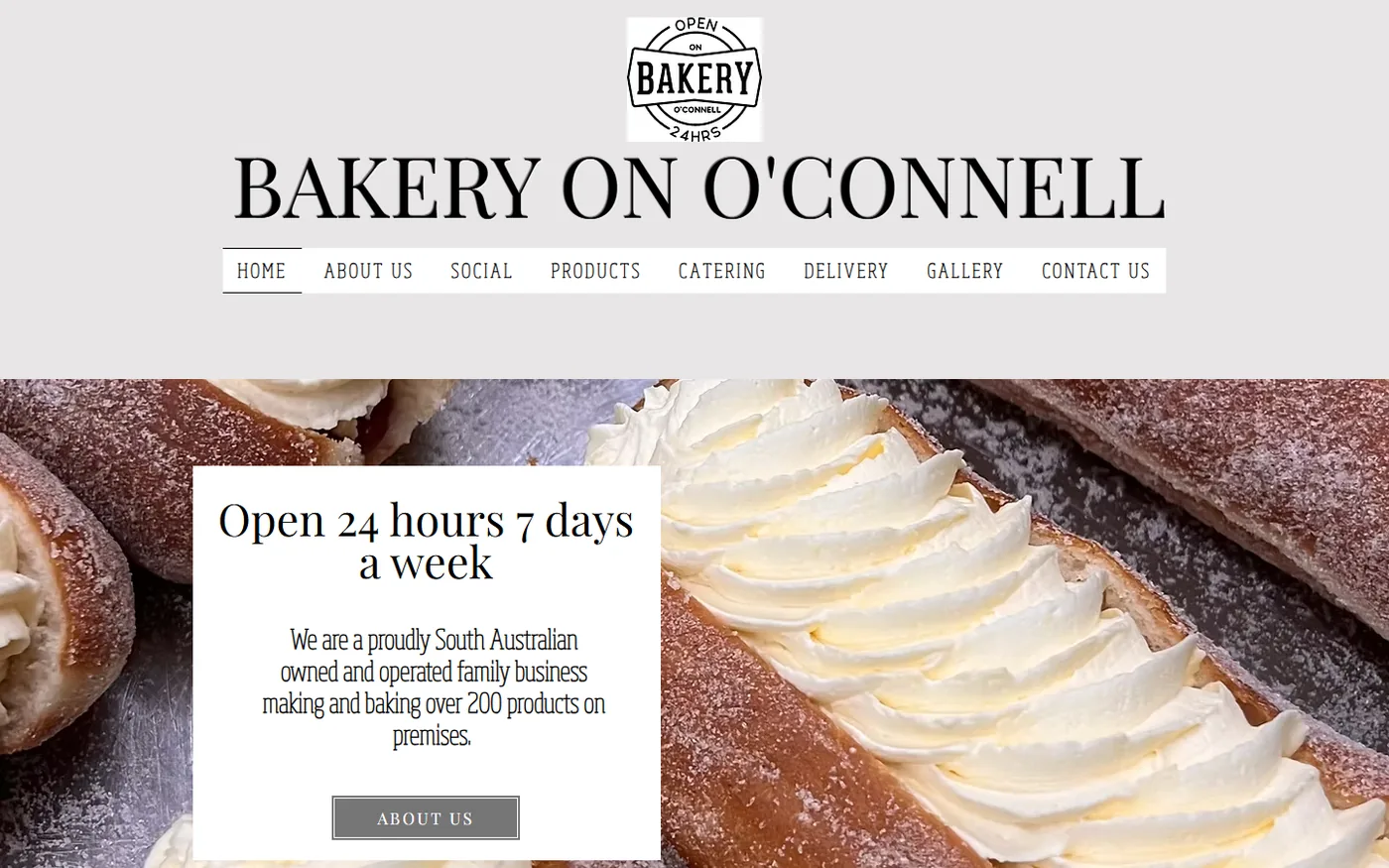 The current Bakery on O'Connell website